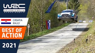 Best of rally action Croatia Rally 2021 [upl. by Kendrick148]