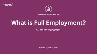 What is Full Employment [upl. by Isbel747]