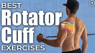 The BEST Rotator Cuff Strengthening Exercises ScienceBased [upl. by Tteraj]