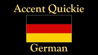 Accent Quickie  German [upl. by Taima]