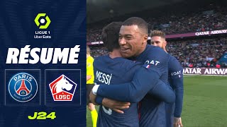 PARIS SAINTGERMAIN  LOSC LILLE 4  3  Résumé  PSG  LOSC  20222023 [upl. by Phonsa]