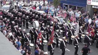 Shankill Protestant Boys FB  Gertrude Star Flute Band 50th Anniversary Parade 2011 2 [upl. by Notterb]