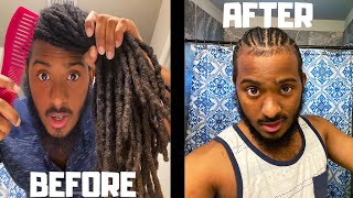 I Combed Out My Dread Locks After 5 Years How To Comb Out Dread Locks [upl. by Huston]