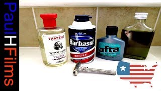 Barbasol Original Shaving Cream  American Shave [upl. by Eveivenej]