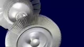 How a High Bypass Turbofan Works [upl. by Yrffoeg62]