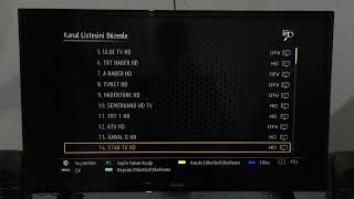 Vestel TV Kanal Sıralaması Nasıl Yapılır [upl. by Repsihw]