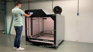 Builder Extreme 3000 PRO  Large Scale 3D Printing [upl. by Ocir201]