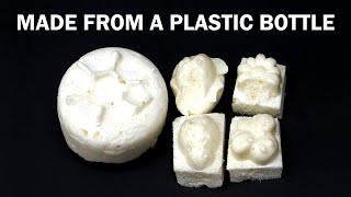 Turning a plastic soda bottle into foam [upl. by Yelsehc325]