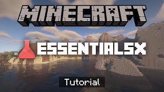 How To Install amp Setup EssentialsX On Your Minecraft Server [upl. by Fadil]