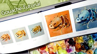 How to Use Gouache  What is an Underpainting  Gouache Tutorial for Beginners [upl. by Moss1]