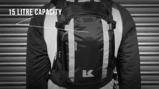 Kriega R15 Motorcycle Backpack [upl. by Kinsman68]