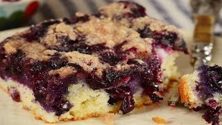 Blueberry Cake Classic Version  Joyofbakingcom [upl. by Modesty322]