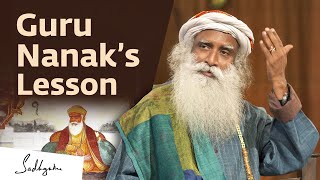 A Lesson From Guru Nanak  Sadhguru [upl. by Auqined224]