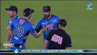 Highlights Renegades vs Strikers [upl. by Lledyr444]