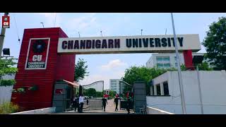 Chandigarh University Campus visit [upl. by Ainesej]