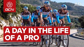 A Day In The Life Of A Pro Cyclist with AG2R La Mondiale [upl. by Marga94]