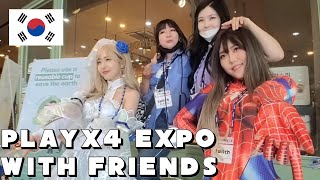 May 14th 22 PlayX4 Game Exhibition with streamer friends [upl. by Nnylesor782]