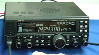 Yaesu FT450D Walkthrough [upl. by Resa]