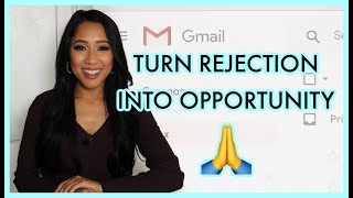 How to Respond to a REJECTION Email  Internship amp Job Search Tip [upl. by Edithe]