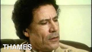 Libya  Muammar Gaddafi Interview TV Eye [upl. by Nitsruk]