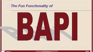 SAP BAPI Project [upl. by Biernat]