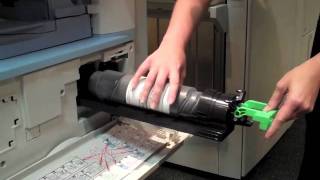 How to Replace Toner in your Ricoh BampW Copier [upl. by Reneta633]