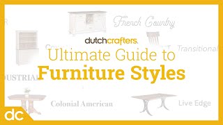 Furniture Styles Guide The Top 12 Furniture Styles [upl. by Elodie]