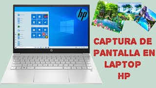 como hacer capturas de pantalla en laptop HP [upl. by Peedsaj795]