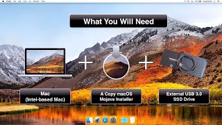Install amp Run macOS Mojave From External SSD [upl. by Yelsnik132]