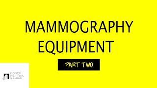 MAMMOGRAPHY EQUIPMENT 2 [upl. by Elfie]