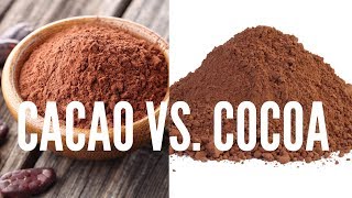 Difference Between Cacao amp Cocoa [upl. by Marilla]