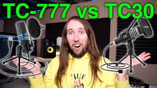 Tonor TC777 vs Tonor TC30 USB Condenser Microphone Comparison and Review 2021 [upl. by Cordeelia]