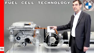 BMW i Hydrogen NEXT Fuel Cell Technology Powertrain Explained [upl. by Gurias]