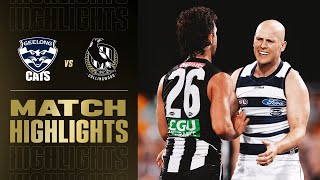 Geelong v Collingwood Highlights  Semi Final 2020  AFL [upl. by Ratcliff]