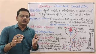 Diuretic Part01 Basic Introduction of Diuretics  Diuretics  What is Diuretic  Diuretic Agents [upl. by Claribel]