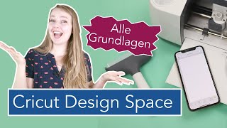 Cricut Design Space Alle Grundlagen für Einsteiger [upl. by Nareht]