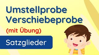 Satzglieder bestimmen ✅ ganz einfach mit der Satzumstellung oder Umstellprobe [upl. by Sihun]