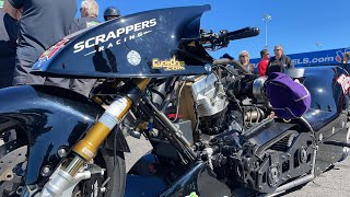 NITRO HARLEY ELIMINATIONS from ROCKINGHAM JIM McCLURE NATIONALS [upl. by Anerac]