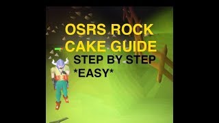 OSRS quotHow To Get A Dwarven Rock Cakequot  Recipe For Disaster The Dwarf Quest Guide [upl. by Elaina905]