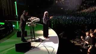 Omar Souleyman quotSalamat Galbi Bidekquot  2013 Nobel Peace Prize Concert [upl. by Anicnarf538]