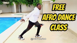 FREE Afro Dance Class By Petit afro  Song Nyonga Remix By Petit Afro Ft Moris Beat [upl. by Sami]