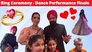 Ring Ceremony  Dance Performance Finale  RS 1313 VLOGS  Ramneek Singh 1313 [upl. by Ocnarfnaig]