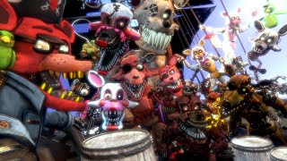 FNAF Every Foxy in a Nutshell [upl. by Akirdnuhs406]