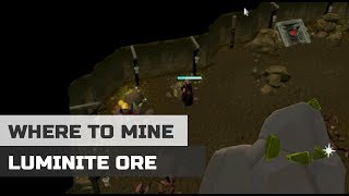 Runescape  Where to mine Luminite ores [upl. by Giustina]