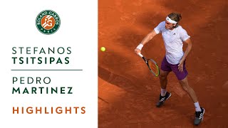 Stéfanos Tsitsipás vs Pedro Martínez  Round 2 Highlights I RolandGarros 2021 [upl. by Killen]