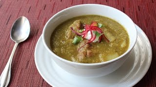 Chili Verde Recipe  Easy Pork amp Tomatillo Stew  How to Make Green Chili [upl. by Aerdnat]