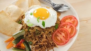 Nasi Goreng Recipe  Indonesian Fried Rice  Asian Recipes [upl. by Gerianne]