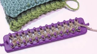 Loom Knitting Cast Off  Stretchy Version  BEGINNER [upl. by Lowe891]