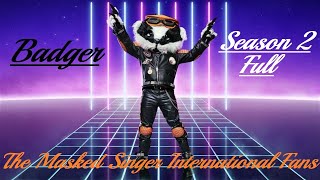 The Masked Singer UK  Badger  Season 2 Full [upl. by Niboc]