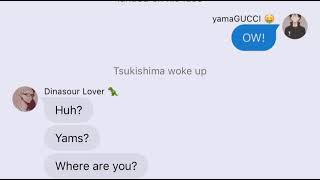 Bottoms Get Hurt  Haikyuu Texts  Kagehina Tsukiyama Iwaoi and more [upl. by Nodarse351]